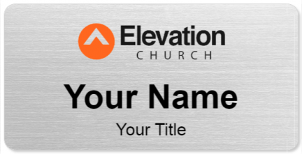 Custom name badges for Elevation Church