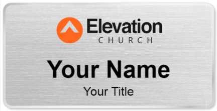 Custom name badges for Elevation Church