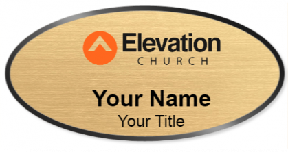 Custom name badges for Elevation Church
