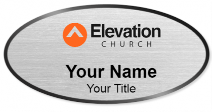 Custom name badges for Elevation Church