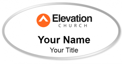 Custom name badges for Elevation Church