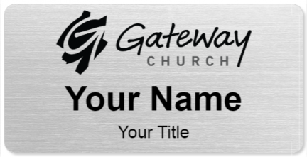 Custom name badges for Gateway Church