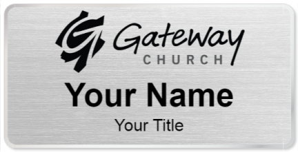 Custom name badges for Gateway Church