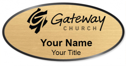 Custom name badges for Gateway Church
