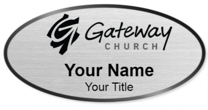 Custom name badges for Gateway Church