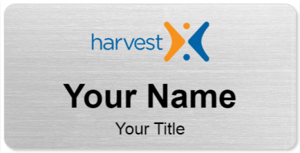 Custom name badges for Harvest Christian Fellowship