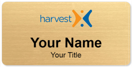 Custom name badges for Harvest Christian Fellowship