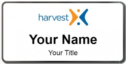 Custom name badges for Harvest Christian Fellowship