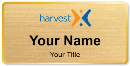 Custom name badges for Harvest Christian Fellowship