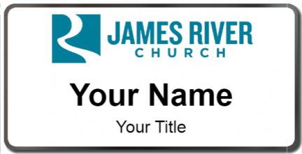Custom name badges for James River Church