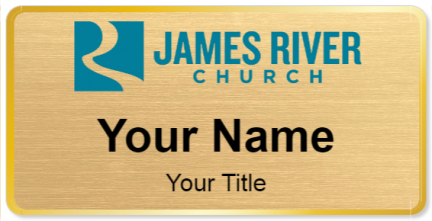 Custom name badges for James River Church