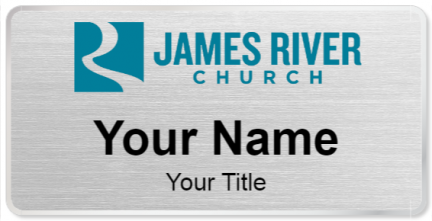 Custom name badges for James River Church