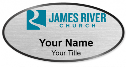 Custom name badges for James River Church
