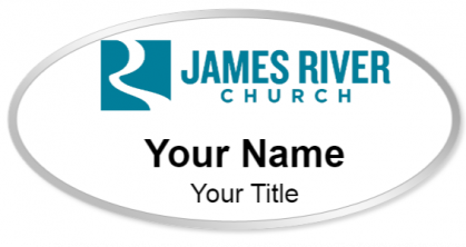 Custom name badges for James River Church