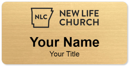 Custom name badges for New Life Church