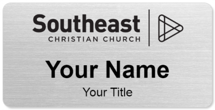 Custom name badges for Southeast Christian Church