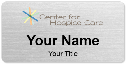 Custom name badges for Center For Hospice Care