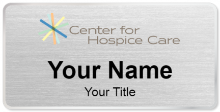 Custom name badges for Center For Hospice Care