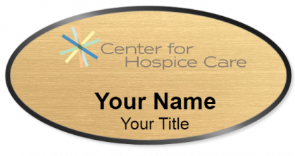 Custom name badges for Center For Hospice Care