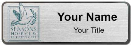 Custom name badges for Seasons Hospice Naperville Inpatient Center