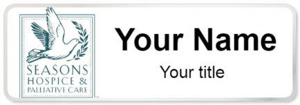 Custom name badges for Seasons Hospice Naperville Inpatient Center