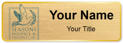 Custom name badges for Seasons Hospice Naperville Inpatient Center