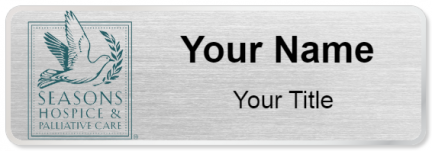 Custom name badges for Seasons Hospice Naperville Inpatient Center