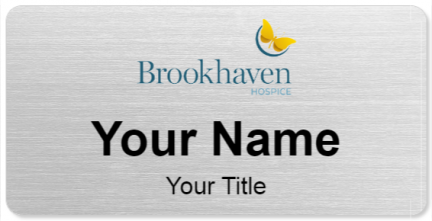 Custom name badges for Brookhaven Hospice