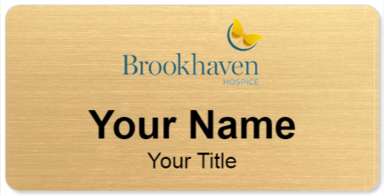Custom name badges for Brookhaven Hospice