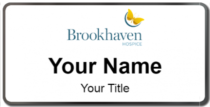 Custom name badges for Brookhaven Hospice