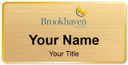 Custom name badges for Brookhaven Hospice