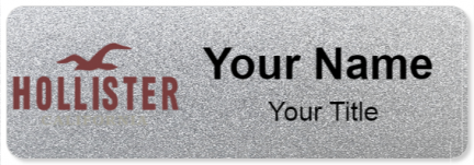 Custom name badges for Hollister