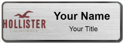 Custom name badges for Hollister