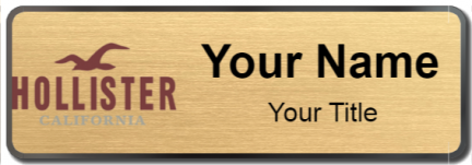 Custom name badges for Hollister