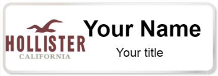 Custom name badges for Hollister