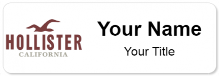 Custom name badges for Hollister