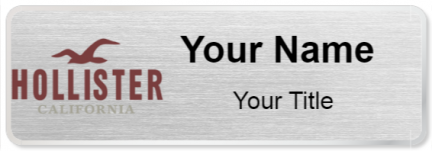 Custom name badges for Hollister