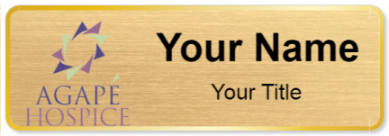 Custom name badges for Agape Hospice of the Midlands