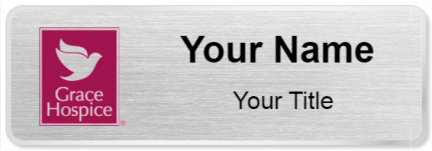 Custom name badges for Grace Hospice