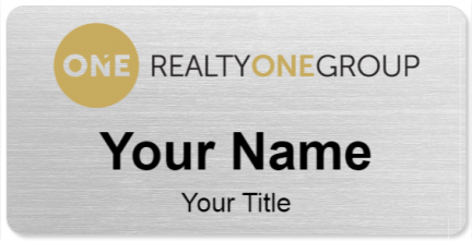 Custom name badges for Realty One Group