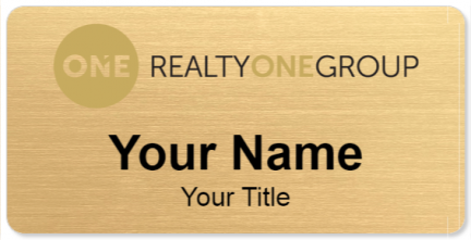 Custom name badges for Realty One Group