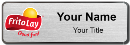 Custom name badges for Frito Lay