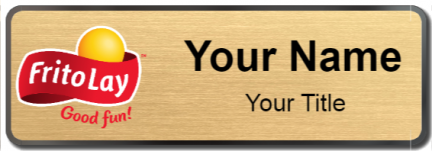 Custom name badges for Frito Lay