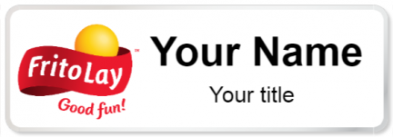 Custom name badges for Frito Lay