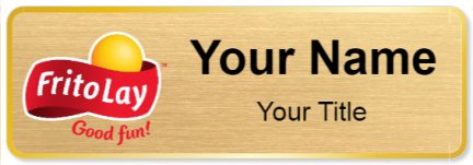 Custom name badges for Frito Lay