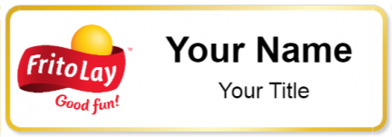 Custom name badges for Frito Lay
