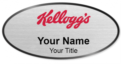 Custom name badges for Kelloggs