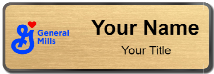 Custom name badges for General Mills
