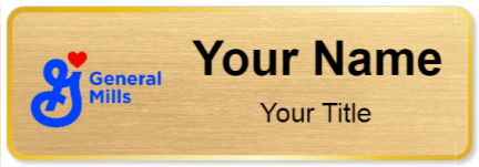Custom name badges for General Mills