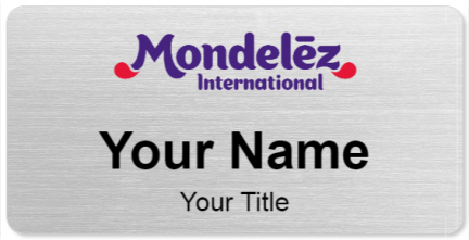 Custom name badges for Mondelez International